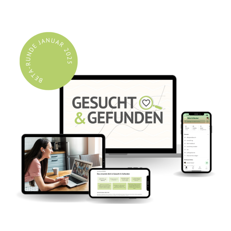 Gesucht und Gefunden SEO Gruppen-Mentoring Mockup