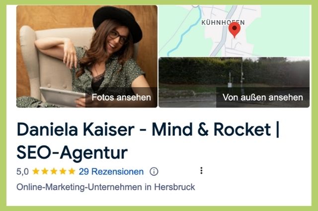 mehr Google Sichtbarkeit