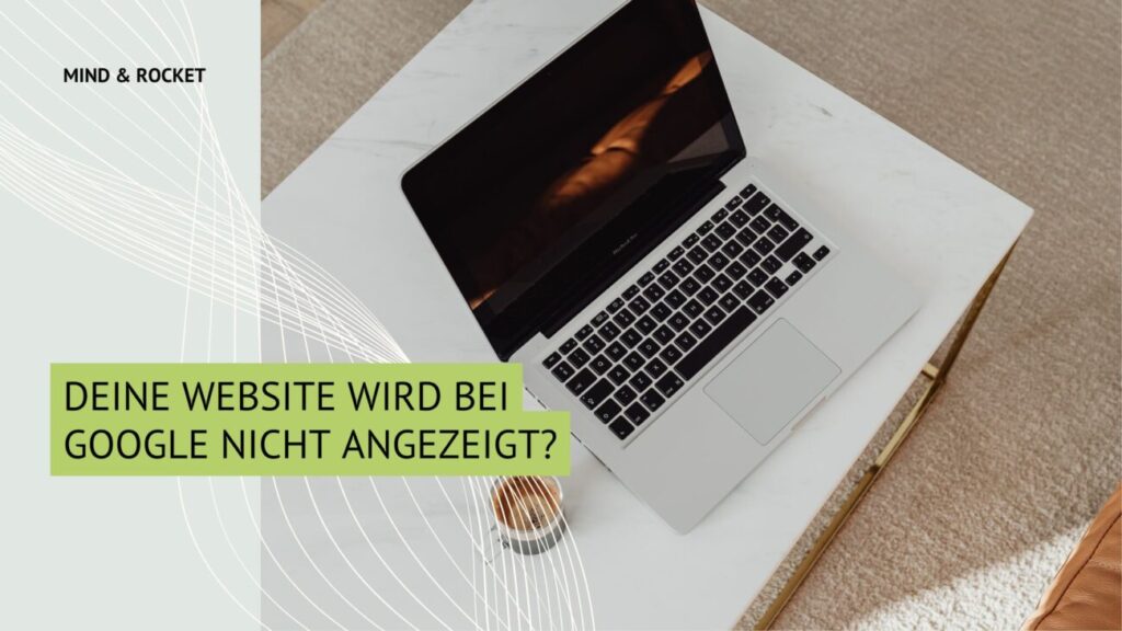 website wird bei google nicht angezeigt