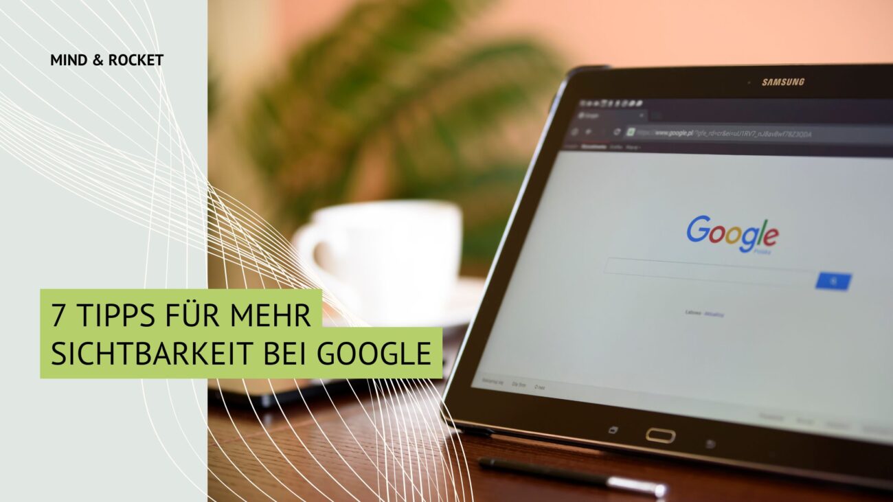 google sichtbarkeit
