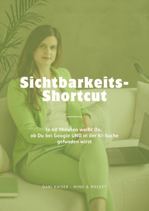 Sichtbarkeits-Shortcut Workbook Cover