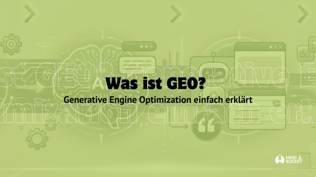Was ist GEO? Generative Enginge Optimization Beitragsbild