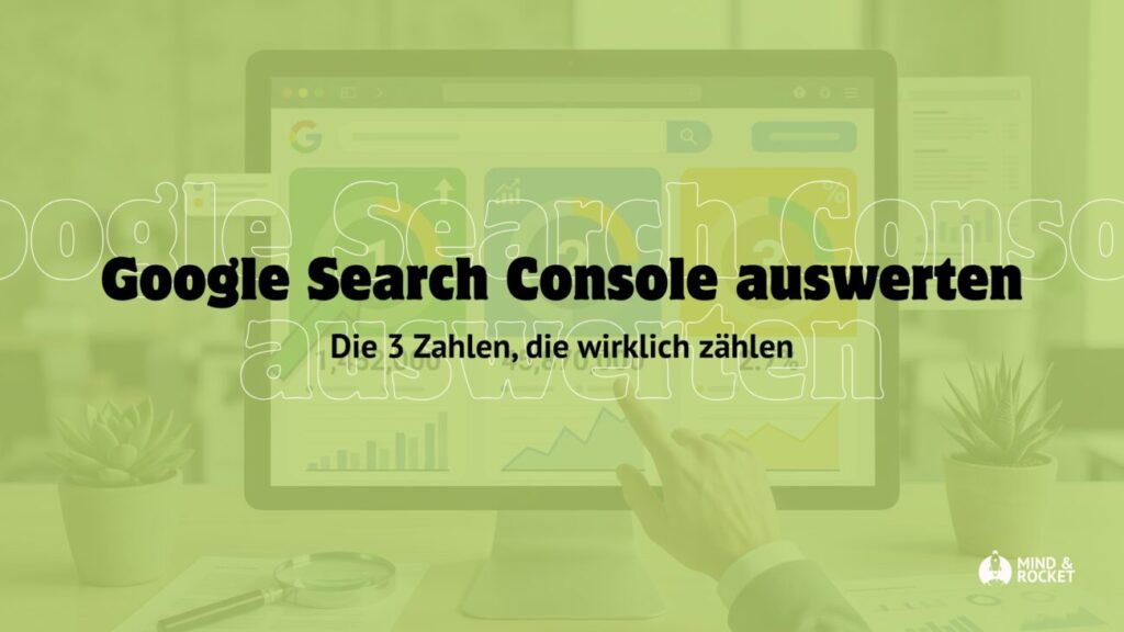Google Search Console auswerten Beitragsbild