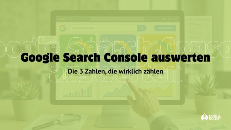 Google Search Console auswerten Beitragsbild